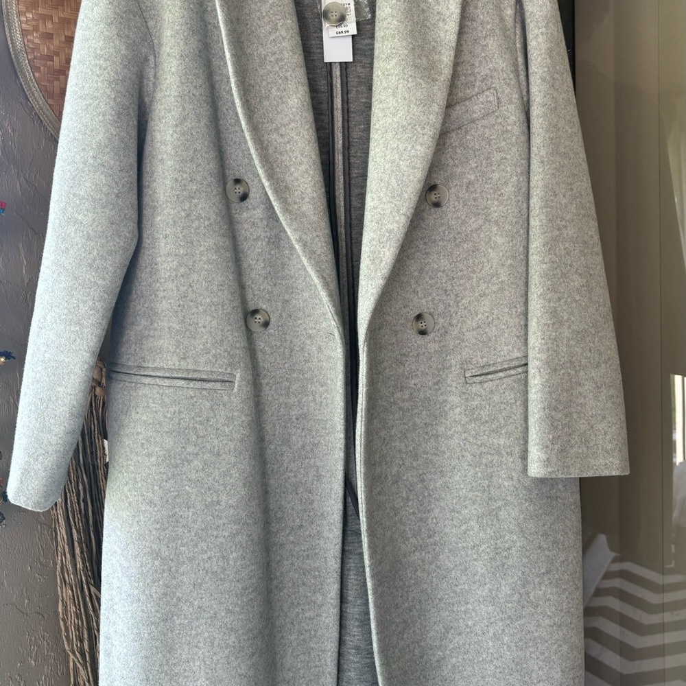 TOPSHOP trench coat size 8